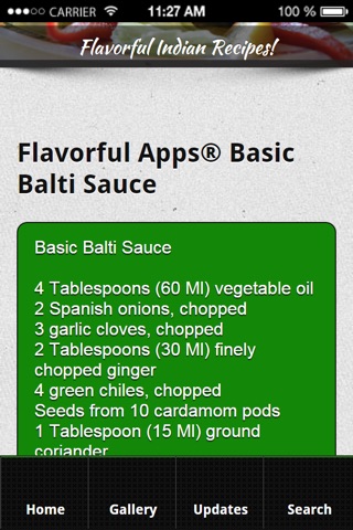 Indian Recipes from Flavorful Apps® screenshot 3