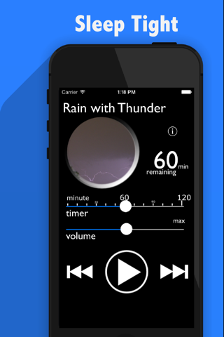 Rain Sounds : Natural raining sounds, thunderstorms, rainy ambience to help relax, aid sleep and focus screenshot 4