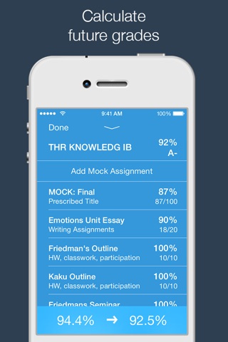 Grades for Parents & Students screenshot 2