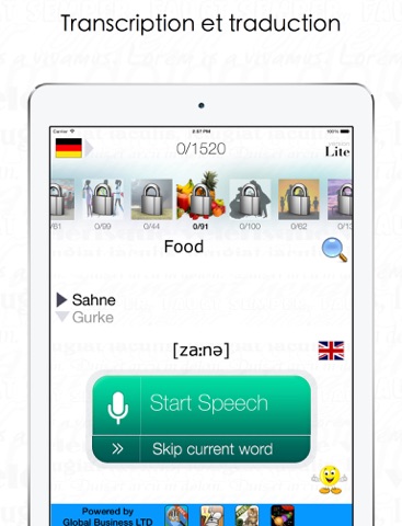 Screenshot #6 pour Speak Easy - une App exclusive pour la formation linguistique.