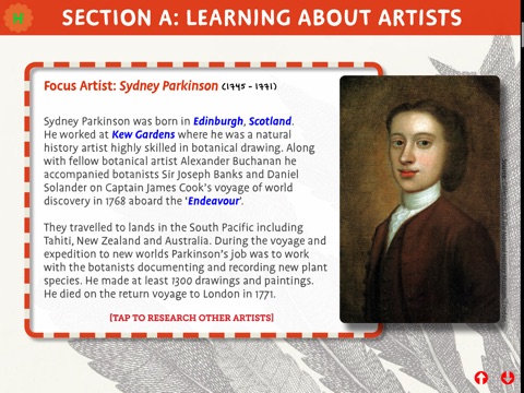 Botanics: Drawing ~ Art Lessons for children and guides for Teaching Artists and Parents screenshot 2