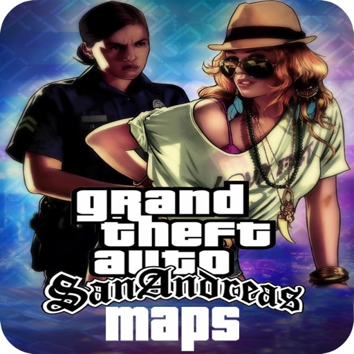 CHEATS CODES AND MAPS FOR GTA SAN ANDREAS Icon