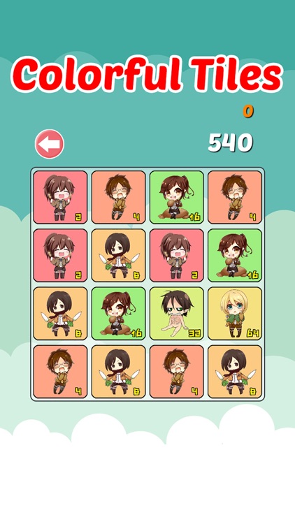 2048 Manga : Slide The Tiles Numbers Puzzle Match Games Free Editions for Attack On Titan