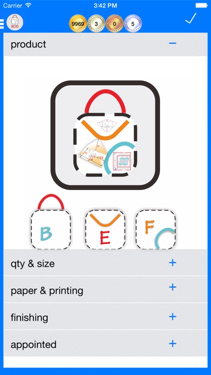 W2P - BOD Bag Envelope Folder