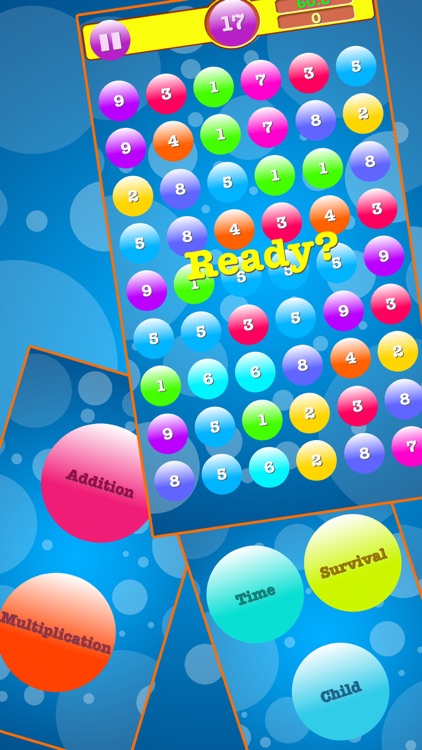 Addition & Multiplication Number Bubbles screenshot-3