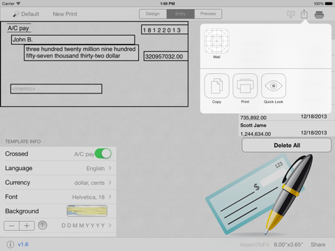 Print Cheque Liteのおすすめ画像3