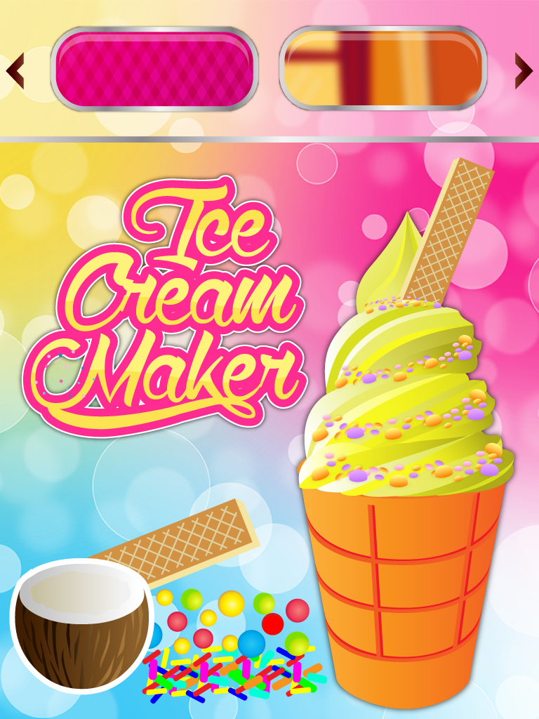 Ice Cream Maker - Frozen ice cone parlour & crazy chef adventure game screenshot 9