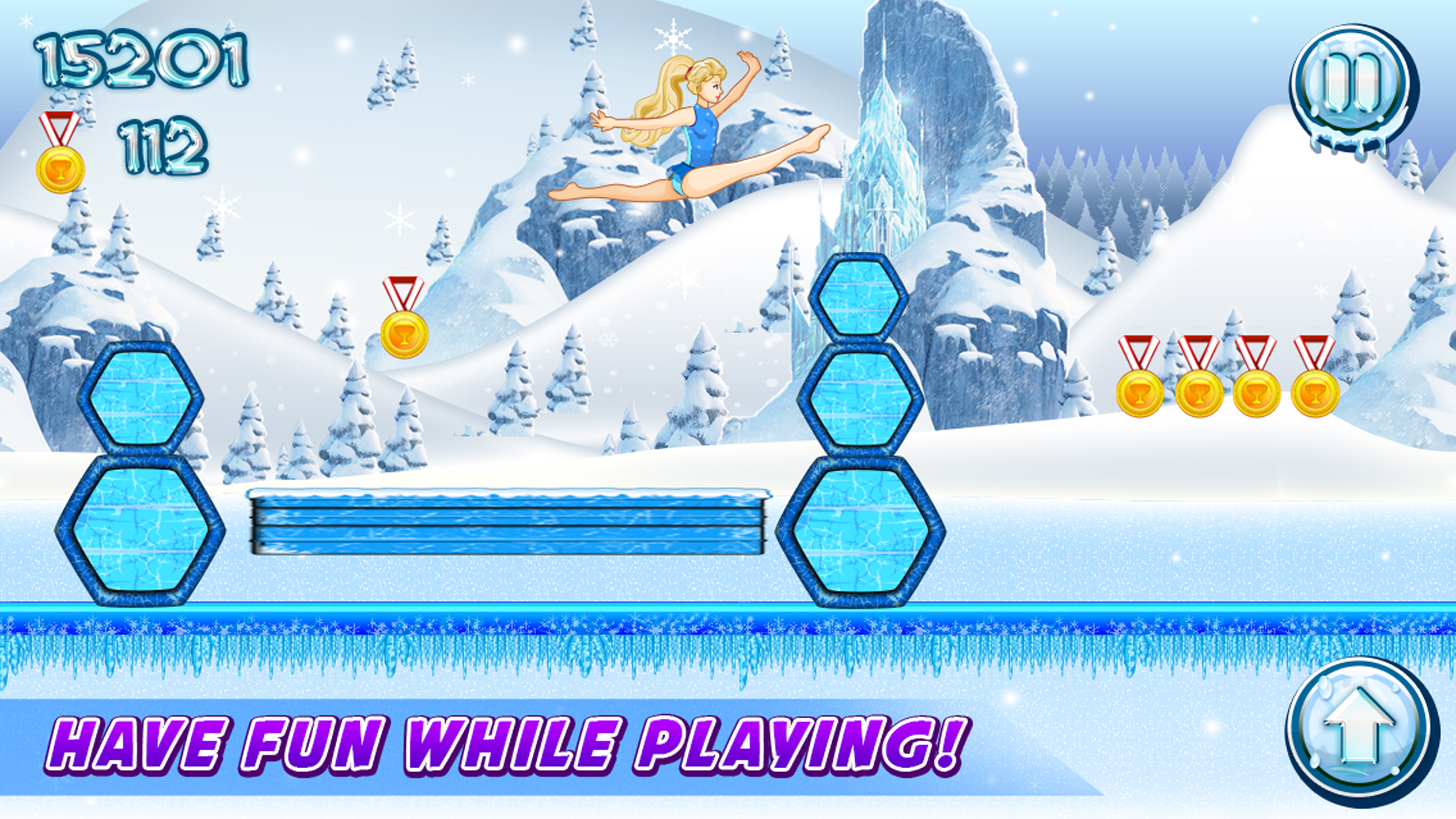 Ice Queen Adventure Gymnastics!