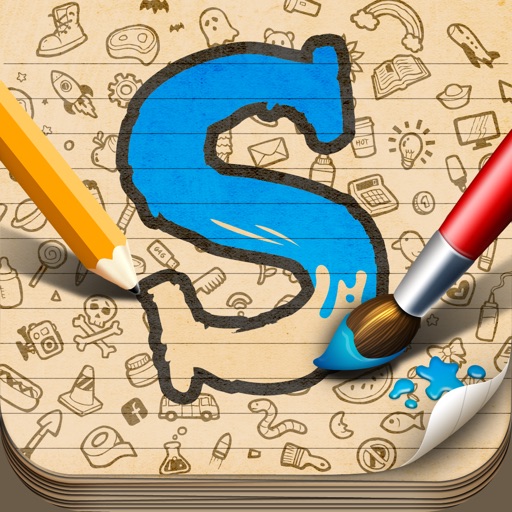 Sketch W Friends - Multiplayer Drawing and Guessing Games for iPad iOS App