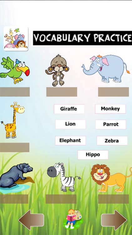 English vocabulary practice toddler
