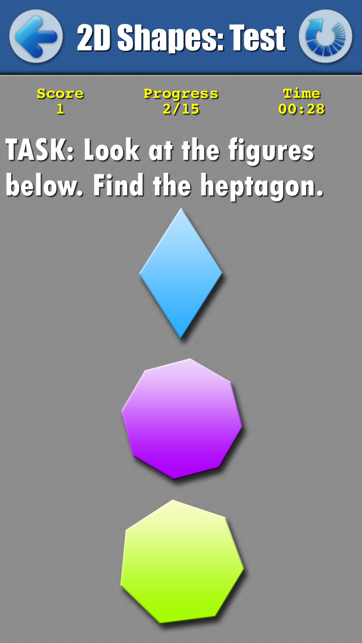 Math Geometry: Learning 2D and 3D Shapes
