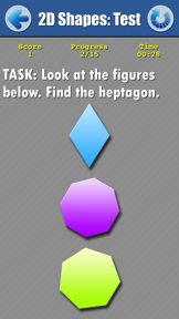 Math Geometry: Learning 2D and 3D Shapes screenshot