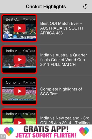 Cricket Highlights Videos - All Previous Match screenshot 4