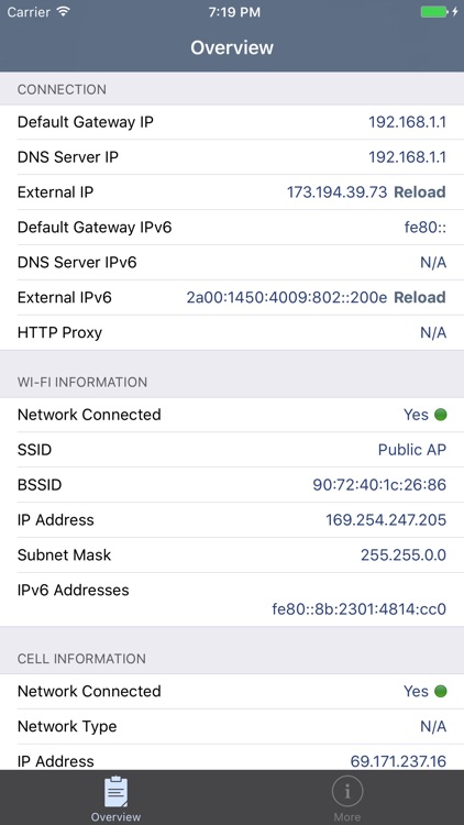System Status Lite: hw monitor