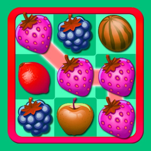 Fascinating Fruit Match Puzzle Games iOS App