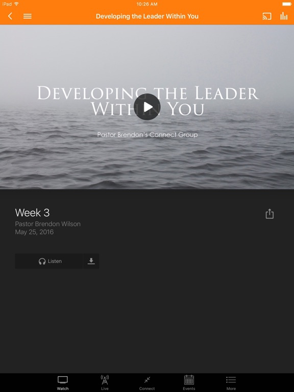 Fusion Church iPad screenshot 2 - Education app