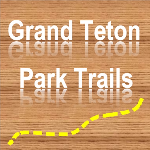 Trails of Grand Teton NP - GPS Topo Maps Hiking
