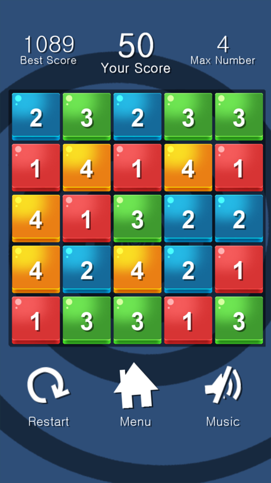 #1. 1TwoThree (iOS) 由: Art&Fact