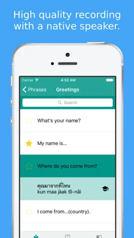 Game screenshot Simply Learn Thai Language - Speak Thai Phrasebook apk