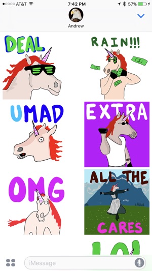 TayTay, the Magic Unicorn - Animated Stickers(圖2)-速報App