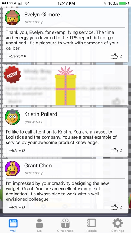 propsHR - Employee Recognition