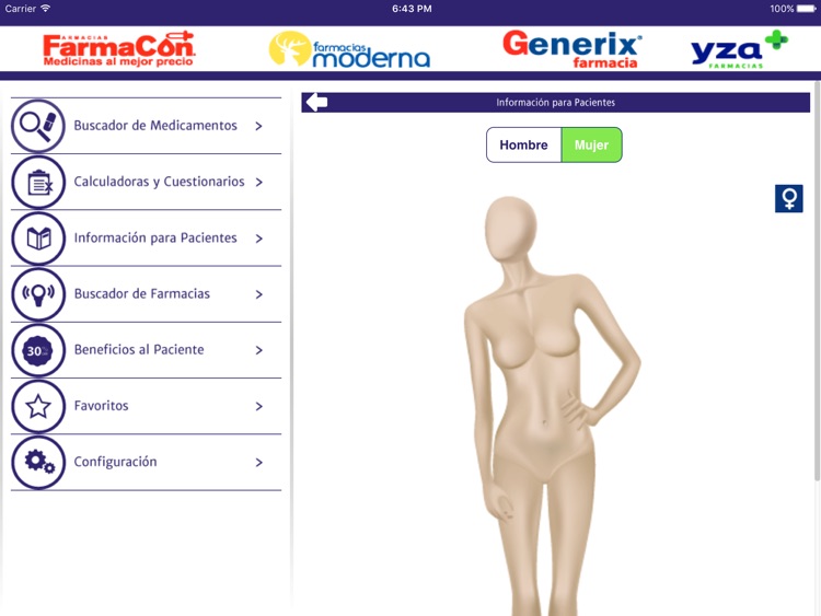 PLM Genéricos for iPad screenshot-3