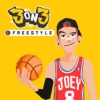 3on3 FreeStyle app icon - Stickers app for iPhone