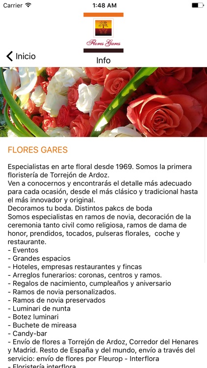 FLORES GARES