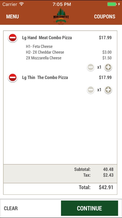 Northwest Pizza Company screenshot-4