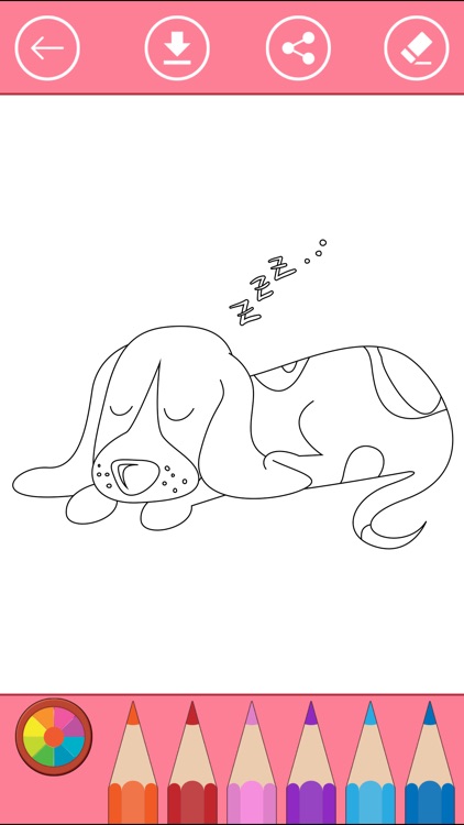 Dog Coloring Book for Kids: Learn to color & draw