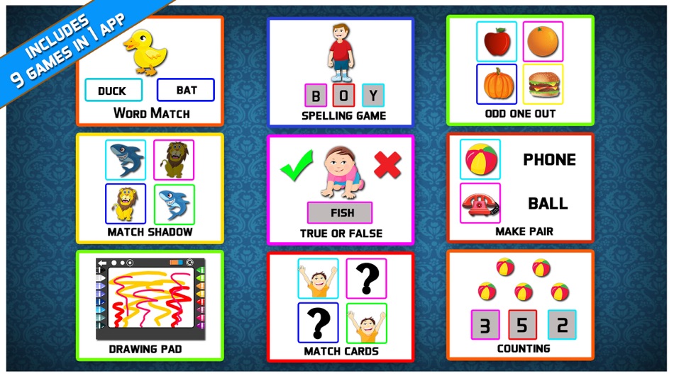 Preschool Learning Games - Free Educational Games - 1.0 - (iOS)