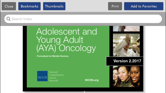 NCCN Guidelines® Smartphone(圖3)-速報App