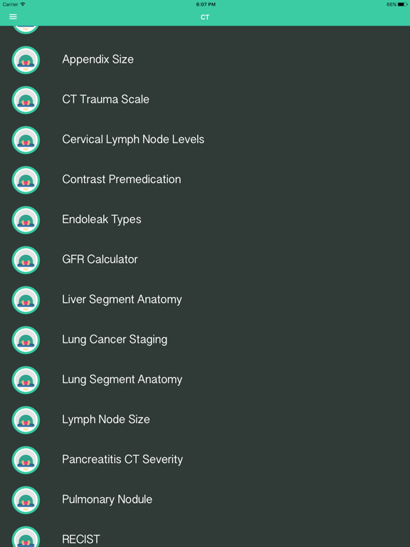 Screenshot #2 for Radiology Toolbox Pro