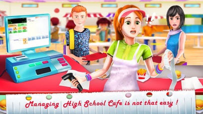 Screenshot #1 pour High School Cafe Manager