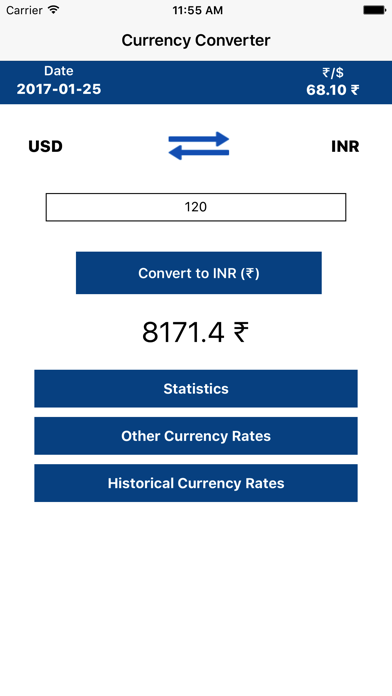 How to cancel & delete USD To INR Currency Converter from iphone & ipad 1