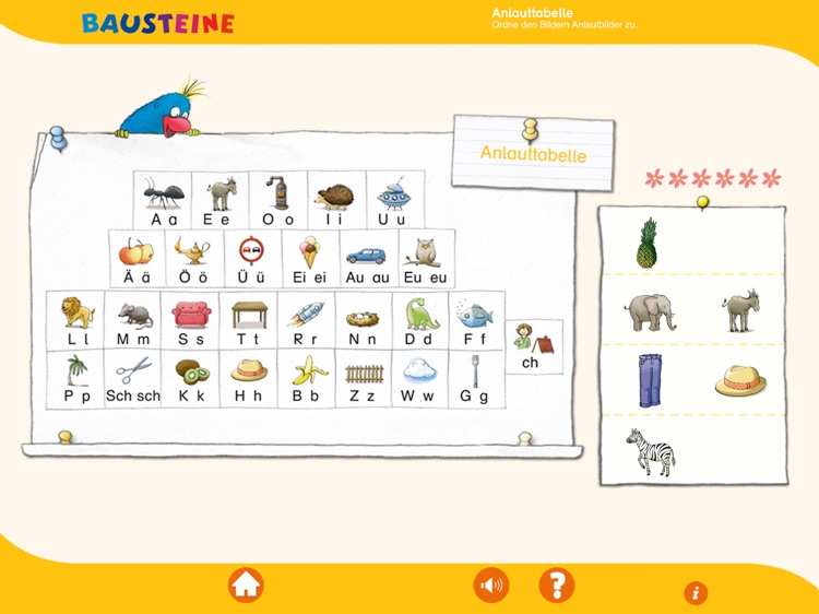 Bausteine Anlauttabelle screenshot-4