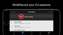 Game screenshot deej - DJ turntable. Mix, record, share your music hack