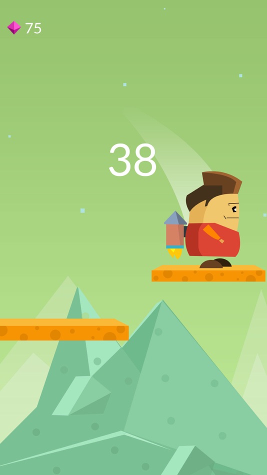 #2. JetFly - Space Quick Jump Hero (iOS) 由: The Mascoteers