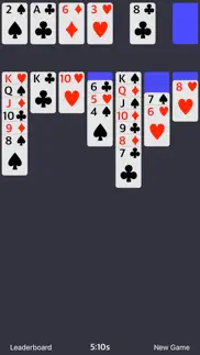 solitaire - simple card game iphone bildschirmfoto 1