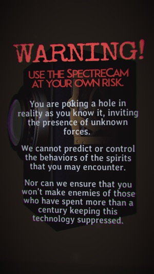 You Are Haunted: SpectreCam