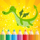 Fantasy Coloring Book for Children: Learn to color