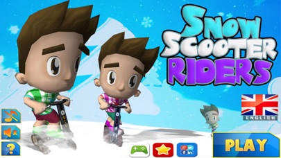 Snow Scooter Rider Kids screenshot 1
