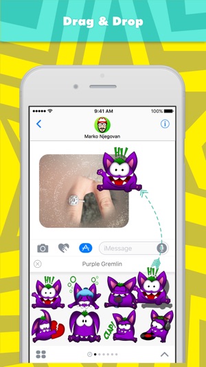 Purple Gremlin stickers by CandyASS(圖3)-速報App