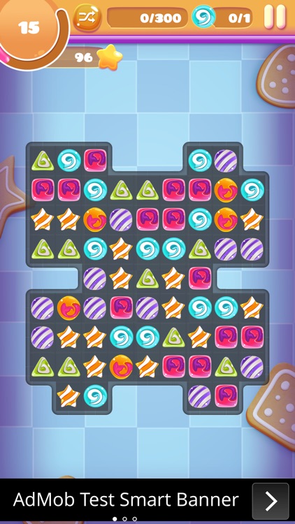 iCrunch - An unltimate match 4 style game