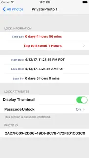 photo time lock - time delay image lock iphone screenshot 3