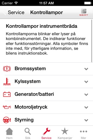 Seat Service screenshot 3