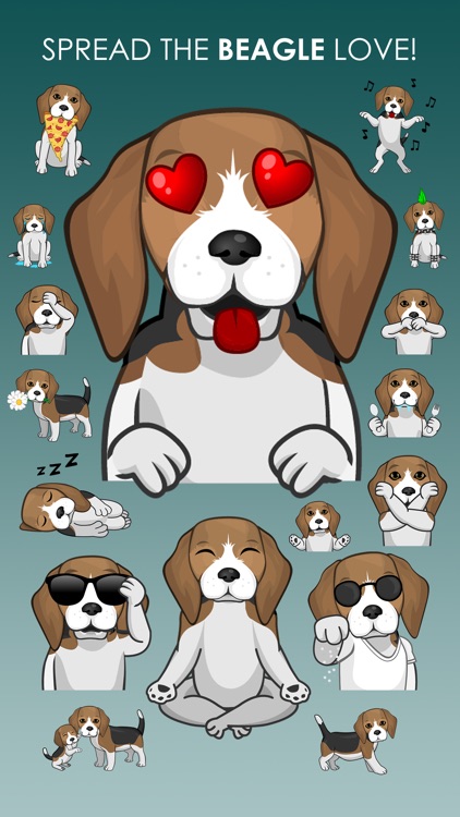 BeagleMojis - Beagle Emojis & Stickers screenshot-3