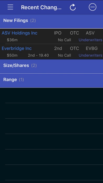Screenshot 2 of IPO Prospector App
