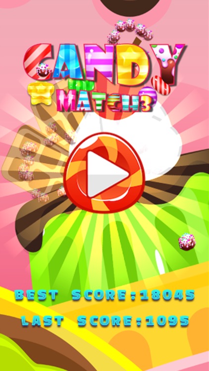 Candies Sweet Game - Match & Puzzle Free
