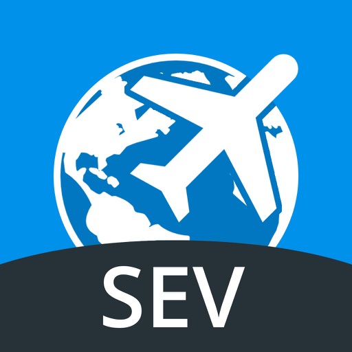 Seville Travel Guide with Offline Street Map icon